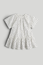Load image into Gallery viewer, Mothercare White Spotty Cotton Dress