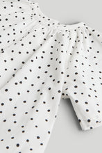 Load image into Gallery viewer, Mothercare White Spotty Cotton Dress