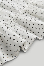 Load image into Gallery viewer, Mothercare White Spotty Cotton Dress
