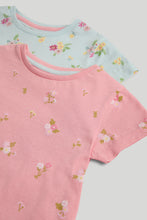 Load image into Gallery viewer, Mothercare 3 Pack Flower T-Shirt
