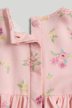 Load image into Gallery viewer, Mothercare Pink Floral Cotton Dress