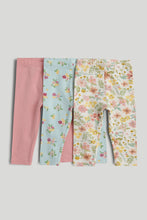 Load image into Gallery viewer, Mothercare 3 Pack Floral Leggings