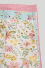 Load image into Gallery viewer, Mothercare 3 Pack Floral Leggings