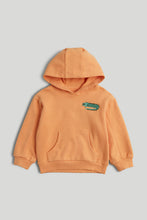 Load image into Gallery viewer, Mothercare Orange Crocodile Hoodie