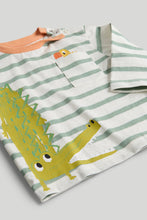 Load image into Gallery viewer, Mothercare Crocodile Long-Sleeved T-Shirt