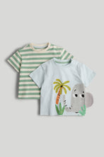 Load image into Gallery viewer, Mothercare 2 Pack Elephant T-Shirt