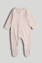 Load image into Gallery viewer, Mothercare 3 Pack Pink Sleepsuits