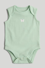Load image into Gallery viewer, Mothercare 5 Pack Diamond Sleeveless Bodysuits