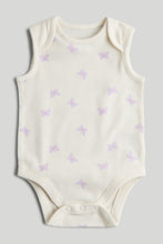 Load image into Gallery viewer, Mothercare 5 Pack Diamond Sleeveless Bodysuits