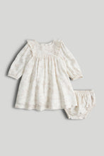 Load image into Gallery viewer, Mothercare My First White Dress and Knickers Outfit