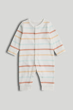 Load image into Gallery viewer, Mothercare 3 Pack Safari Footless Sleepsuits