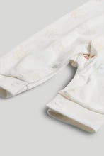 Load image into Gallery viewer, Mothercare 3 Pack Safari Footless Sleepsuits