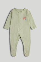 Load image into Gallery viewer, Mothercare 3 Pack Dinosaur Sleepsuits