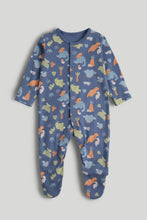 Load image into Gallery viewer, Mothercare 3 Pack Dinosaur Sleepsuits