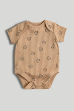 Load image into Gallery viewer, Mothercare 5 Pack Animal Short-Sleeved Bodysuits