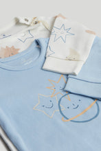Load image into Gallery viewer, Mothercare 2 Pack Star Baby Pyjamas