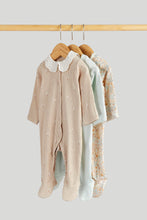Load image into Gallery viewer, Mothercare 3 Pack Daisy All-in-Ones