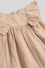 Load image into Gallery viewer, Mothercare Peach Cotton Romper