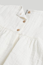 Load image into Gallery viewer, Mothercare White Daisy Dress and Knickers Outfit