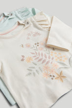Load image into Gallery viewer, Mothercare 2 Pack Daisy Long-Sleeved T-Shirt