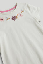 Load image into Gallery viewer, Mothercare Cream T-Shirt and Hoodie Set