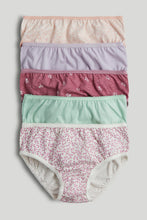 Load image into Gallery viewer, Mothercare 5 Pack Leaves Briefs