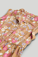 Load image into Gallery viewer, Mothercare Floral Shirt Dress