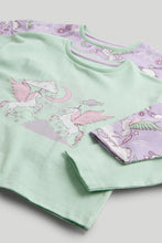 Load image into Gallery viewer, Mothercare 2 Pack Party Horse Pyjamas