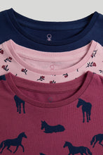 Load image into Gallery viewer, Mothercare 3 Pack Riding Club T-Shirt