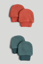 Load image into Gallery viewer, Mothercare 2 Pack Ribbed Baby Mitts