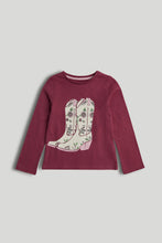 Load image into Gallery viewer, Mothercare Cowboy Boots Long-Sleeved T-Shirt