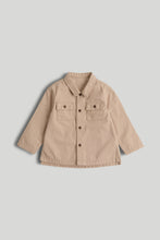 Load image into Gallery viewer, Mothercare Tan Canvas Shacket