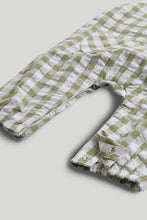 Load image into Gallery viewer, Mothercare Checked Dungarees and Bodysuit Outfit