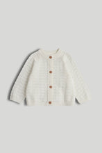 Load image into Gallery viewer, Mothercare Scallop Knitted Cardigan