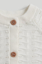 Load image into Gallery viewer, Mothercare Scallop Knitted Cardigan