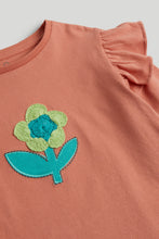 Load image into Gallery viewer, Mothercare Orange Flower Long-Sleeved T-Shirt