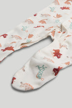 Load image into Gallery viewer, Mothercare 3 Pack Dinosaur Sleepsuits