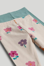 Load image into Gallery viewer, Mothercare 2 Pack Flower T-Shirt and Leggings Set