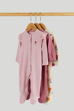 Load image into Gallery viewer, Mothercare 3 Pack Flower All-in-Ones