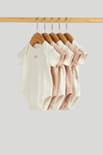Load image into Gallery viewer, Mothercare 5 Pack Bear Short-Sleeved Bodysuits