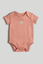 Load image into Gallery viewer, Mothercare 5 Pack Safari Short-Sleeved Bodysuits