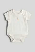 Load image into Gallery viewer, Mothercare 5 Pack Safari Short-Sleeved Bodysuits