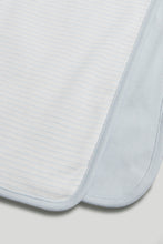 Load image into Gallery viewer, Mothercare My First Blue Cotton Shawl