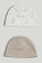 Load image into Gallery viewer, Mothercare 2 Pack My First Cotton Baby Hats