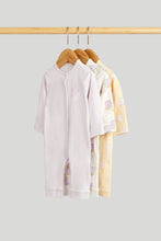 Load image into Gallery viewer, Mothercare 3 Pack Footless Sleepsuits