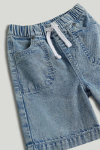 Load image into Gallery viewer, Mothercare Denim Bermuda Shorts