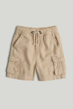 Load image into Gallery viewer, Mothercare Tan Cargo Shorts
