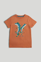 Load image into Gallery viewer, Mothercare Orange Fish T-Shirt