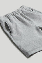 Load image into Gallery viewer, Mothercare Grey Scuba Hoodie and Shorts Outfit