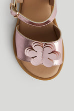 Load image into Gallery viewer, Mothercare Pink Flower Sandals